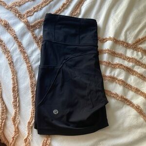 Lululemon Fast & Free 6” Biker Shorts *Pockets*